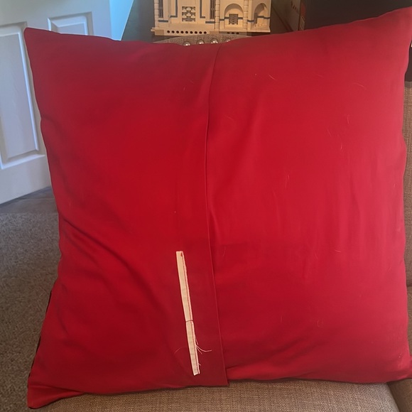 20x20” pottery barn, kids, storm trooper pillow, cover with insert included. EUC - Picture 2 of 3